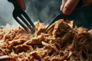 how to shred pork